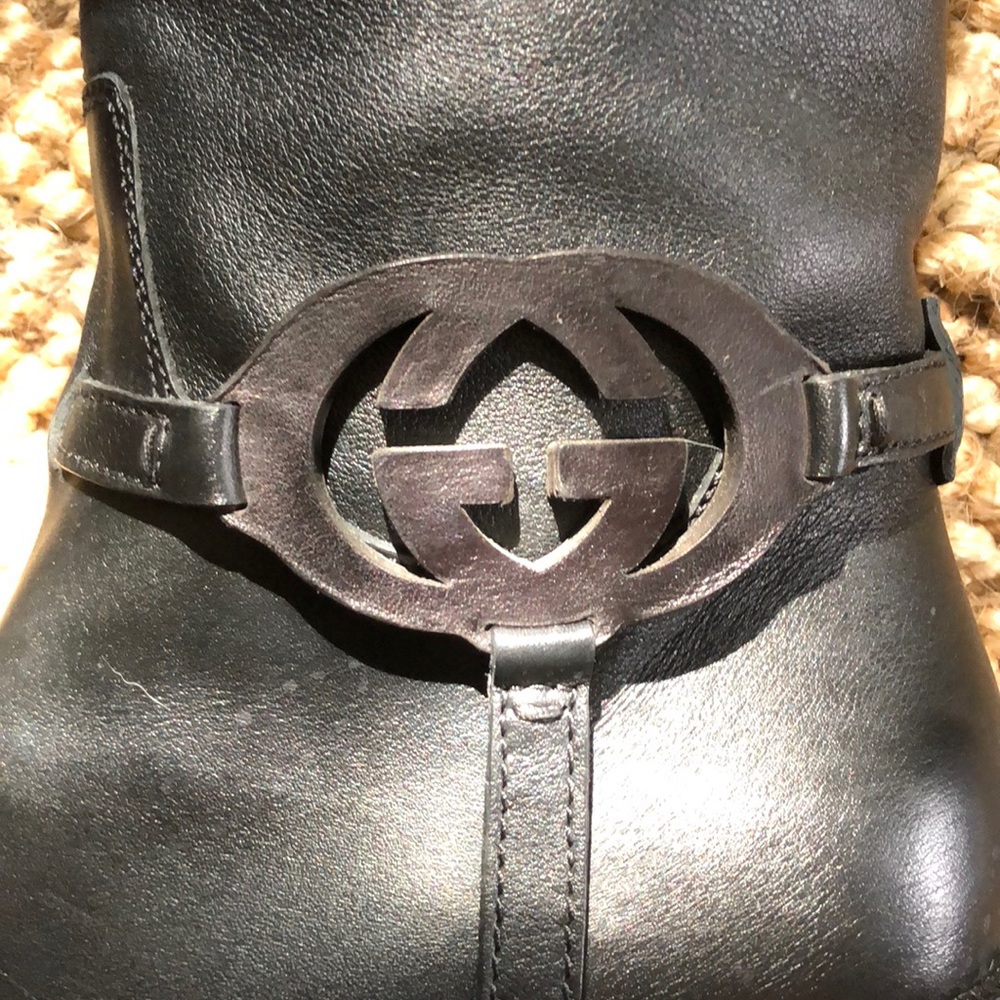 Black Gucci Riding Boots with original box - Picture 3 of 8